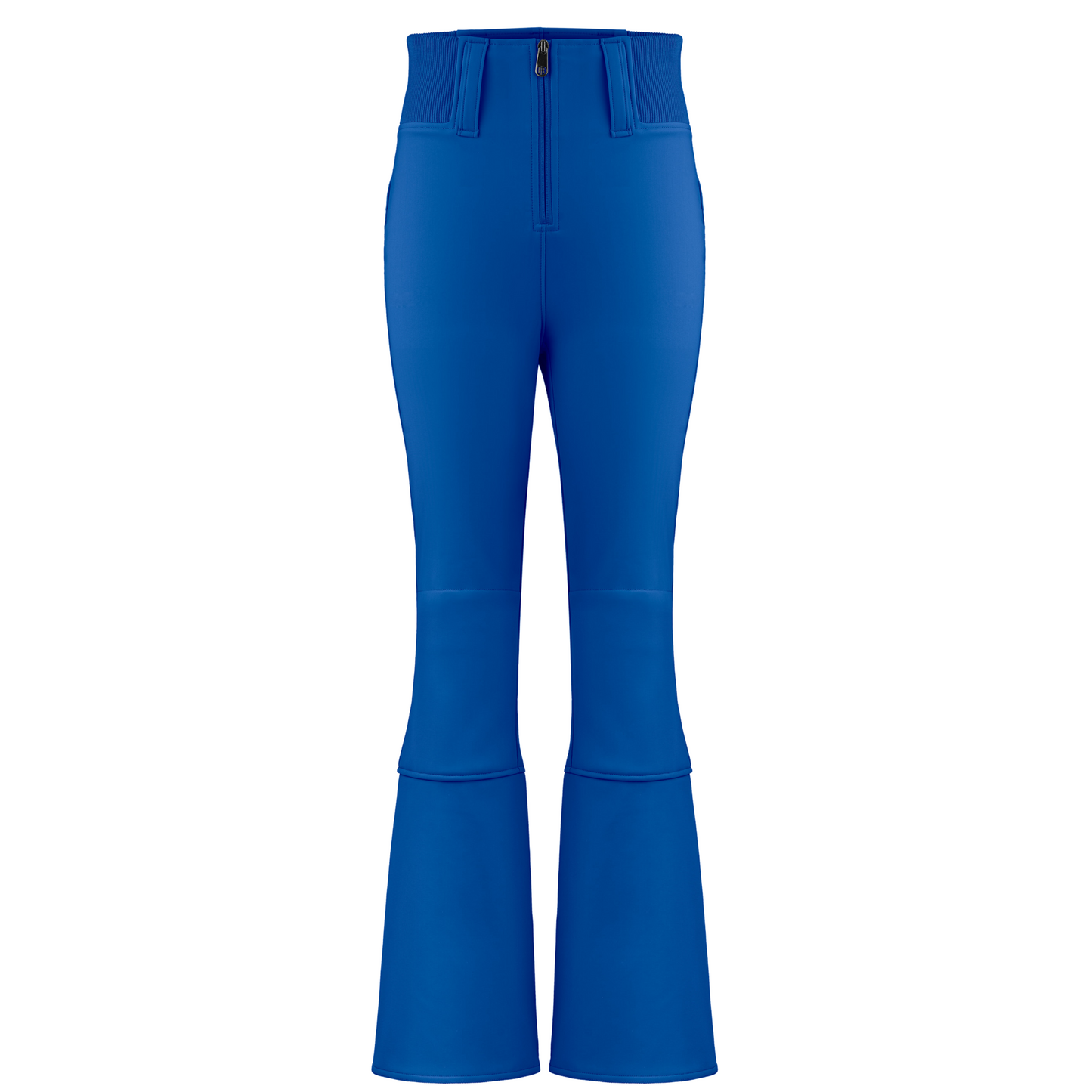 Poivre Blanc Women's soft shell stretch ski pants in Acid Blue 1121 (Regular length)