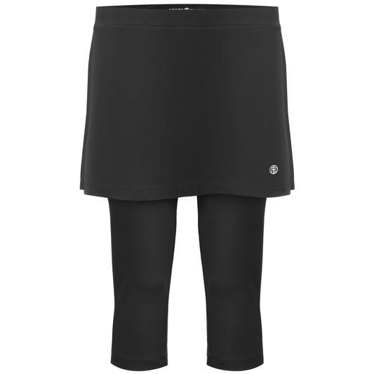 Women's Meryl Stretch Tennis & Padel Capri 4820 in Black