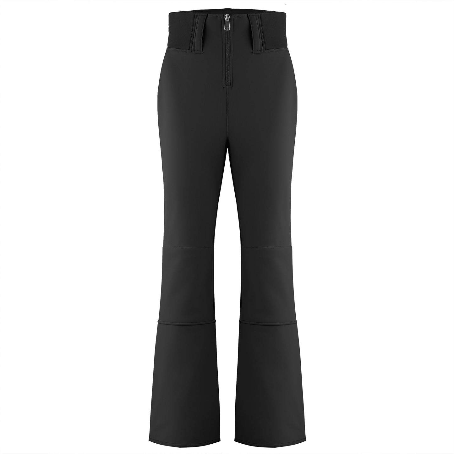 Poivre Blanc Women's soft shell stretch ski pants in Black 1121 (Shorter length)