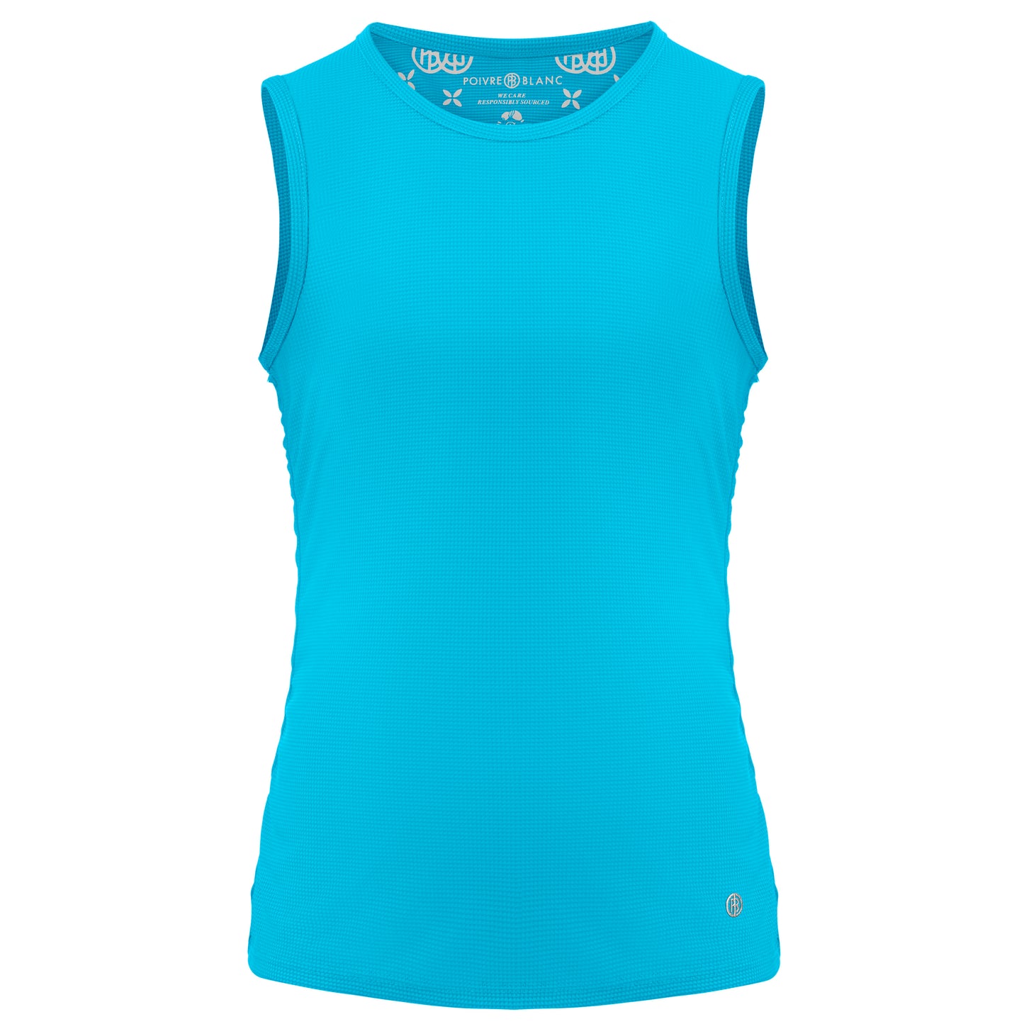 Women's Eco-Active Light Sleeveless Tank Top 2103 in Lagoon Blue