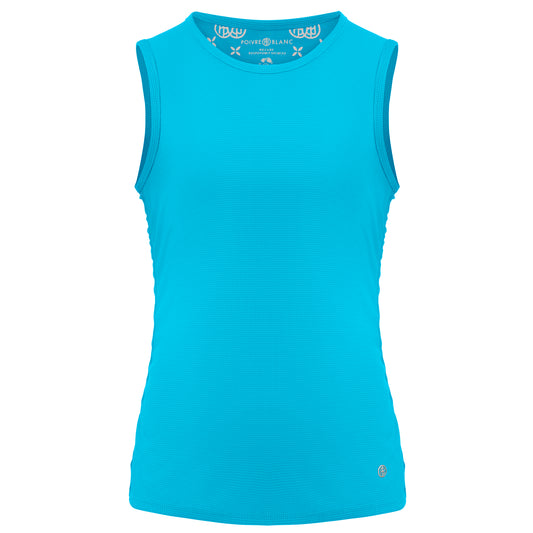 Women's Eco-Active Light Sleeveless Tank Top 2103 in Lagoon Blue