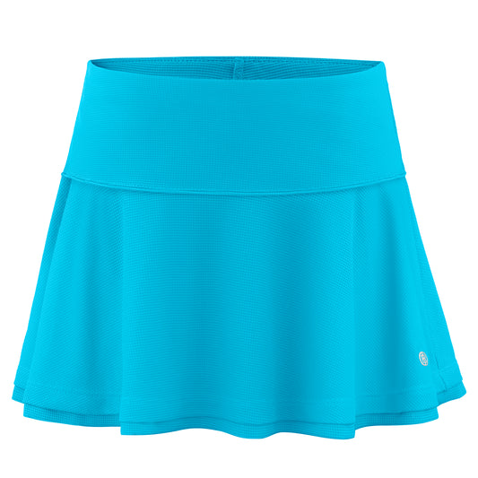 Poivre Blanc Women's Tennis & Padel Skort 2129 in Lagoon Blue