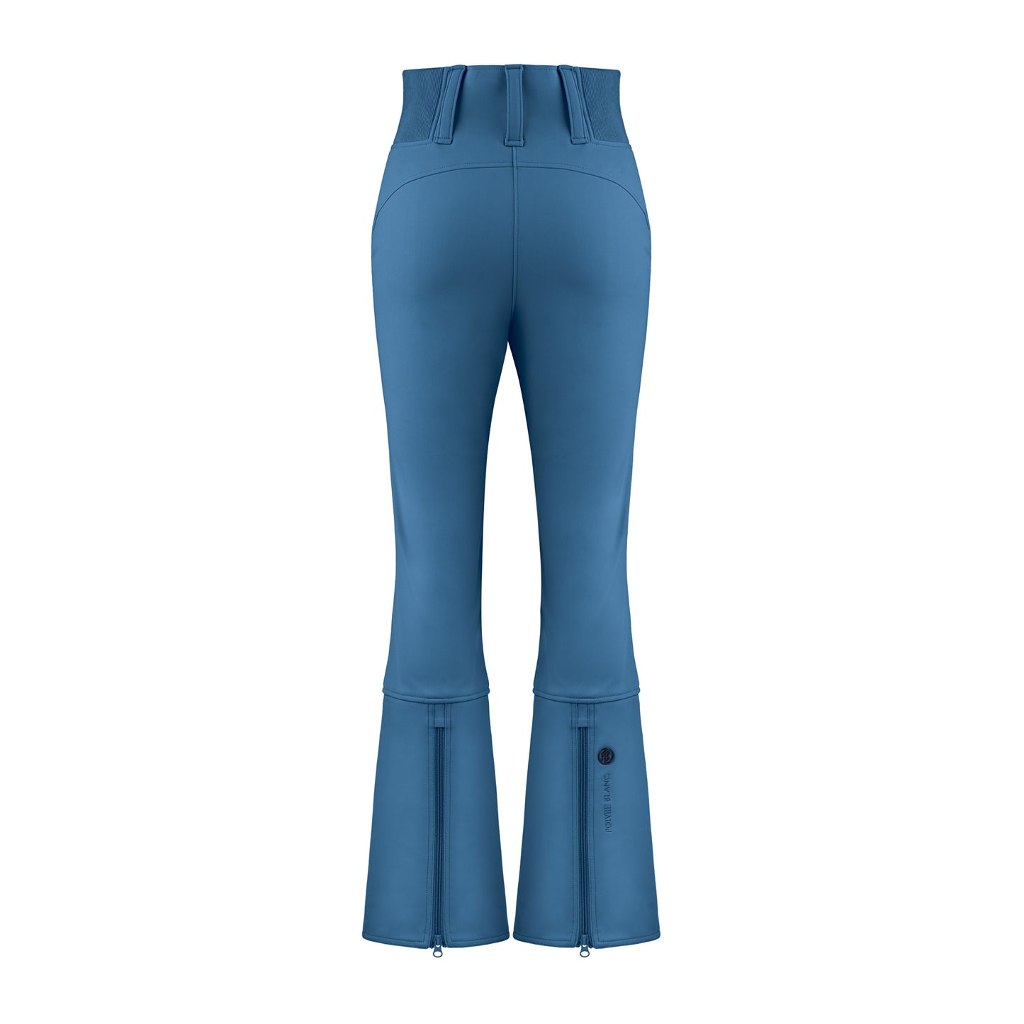 Poivre Blanc Women's soft shell stretch ski pants in Twilight Blue 1121 (Regular length)