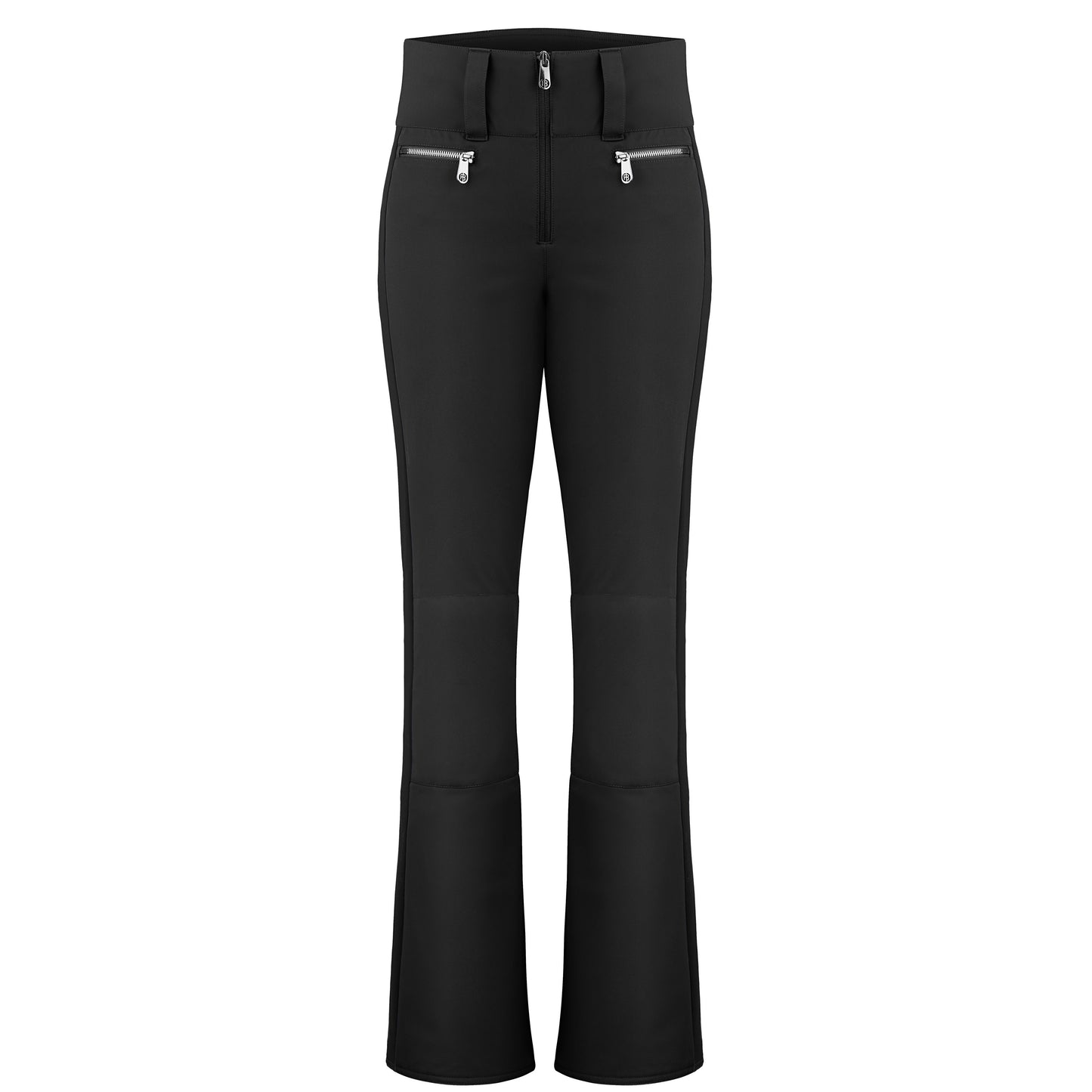 Poivre Blanc Women’s Sporty Slim Stretch Insulated Ski Pants in Black 0822