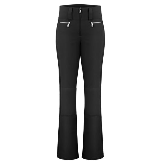 Poivre Blanc Women’s Sporty Slim Stretch Insulated Ski Pants in Black 0822