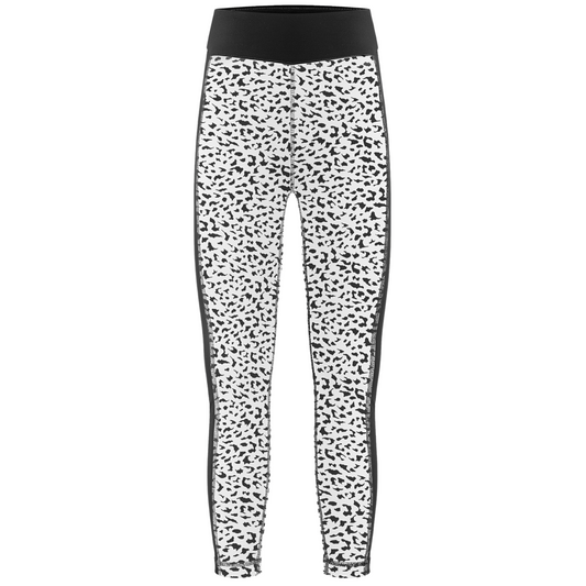 Women's Base layer Trouser in Jaguar Black/White 1920