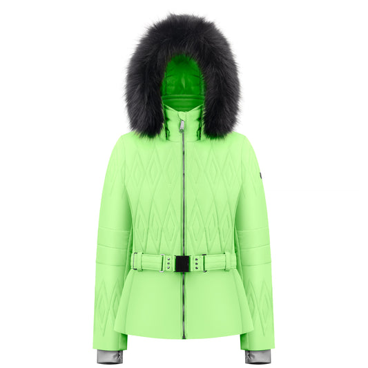 Poivre Blanc Hybrid Ski jacket in Paradise Green 1003