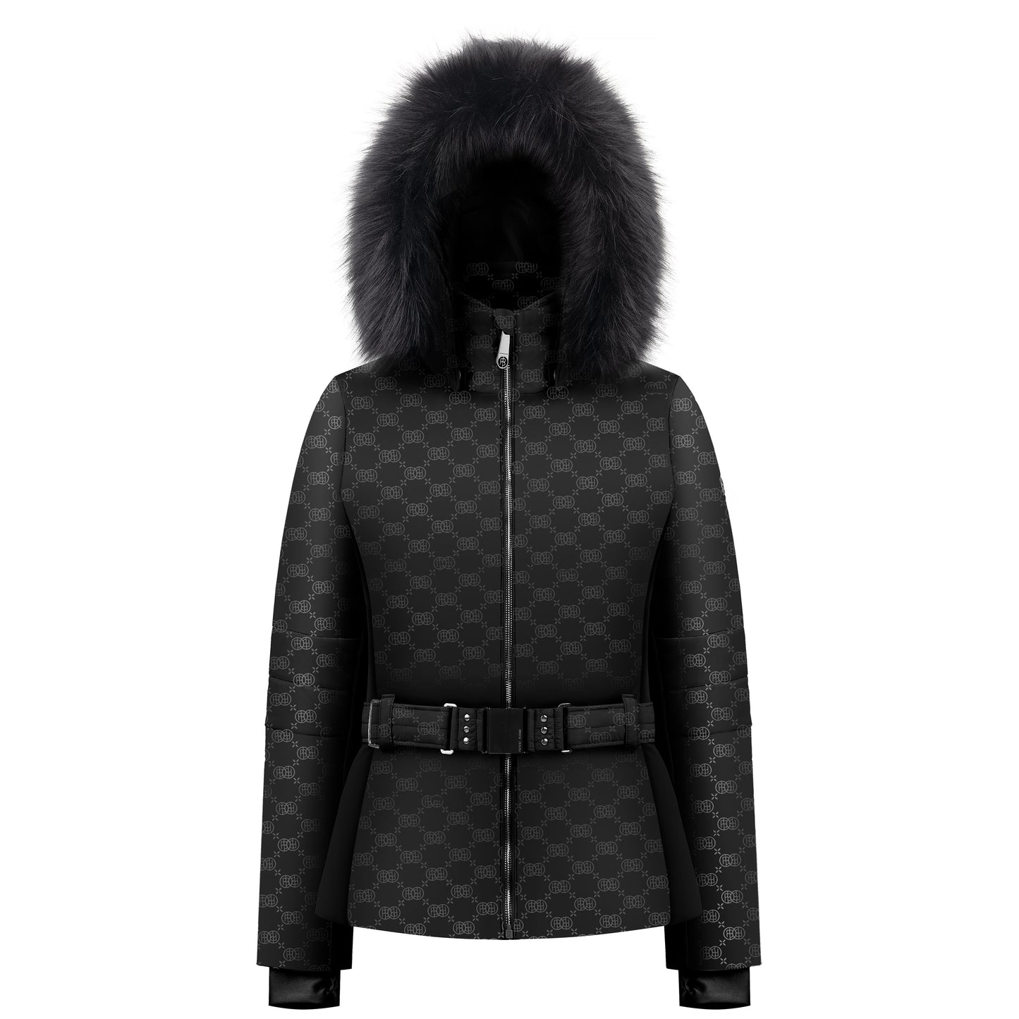 Poivre Blanc Embo Jacket in Black 1003 E