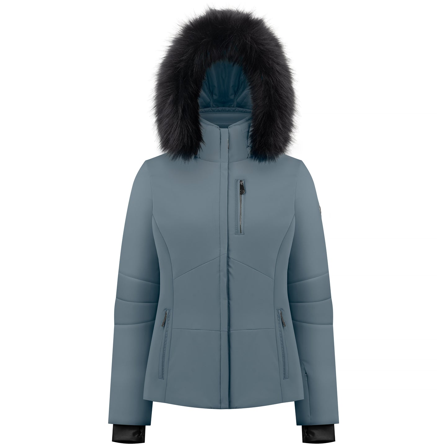 Women's Stretch Ski Jacket Thunder Grey 0802