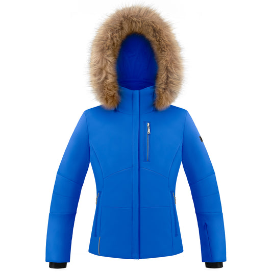 Poivre Blanc Junior girl's Ski Jacket in King Blue 0802