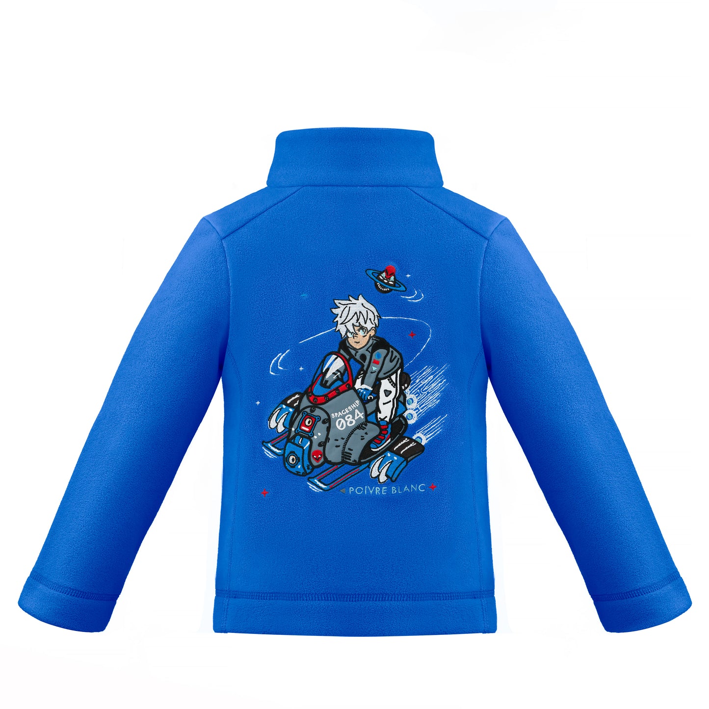 Poivre Blanc Baby Boy's Ski micro fleece jacket in King Blue 1510