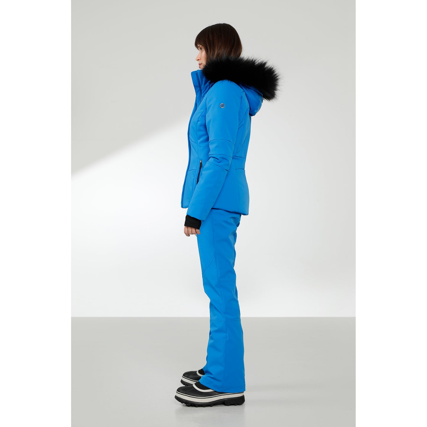 Women's Stretch Ski Jacket Thunder Grey 0802