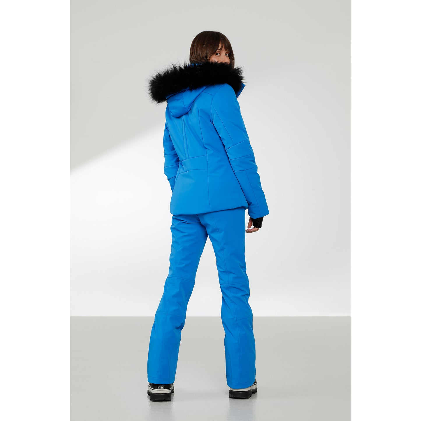 Women's Stretch Ski Jacket Thunder Grey 0802