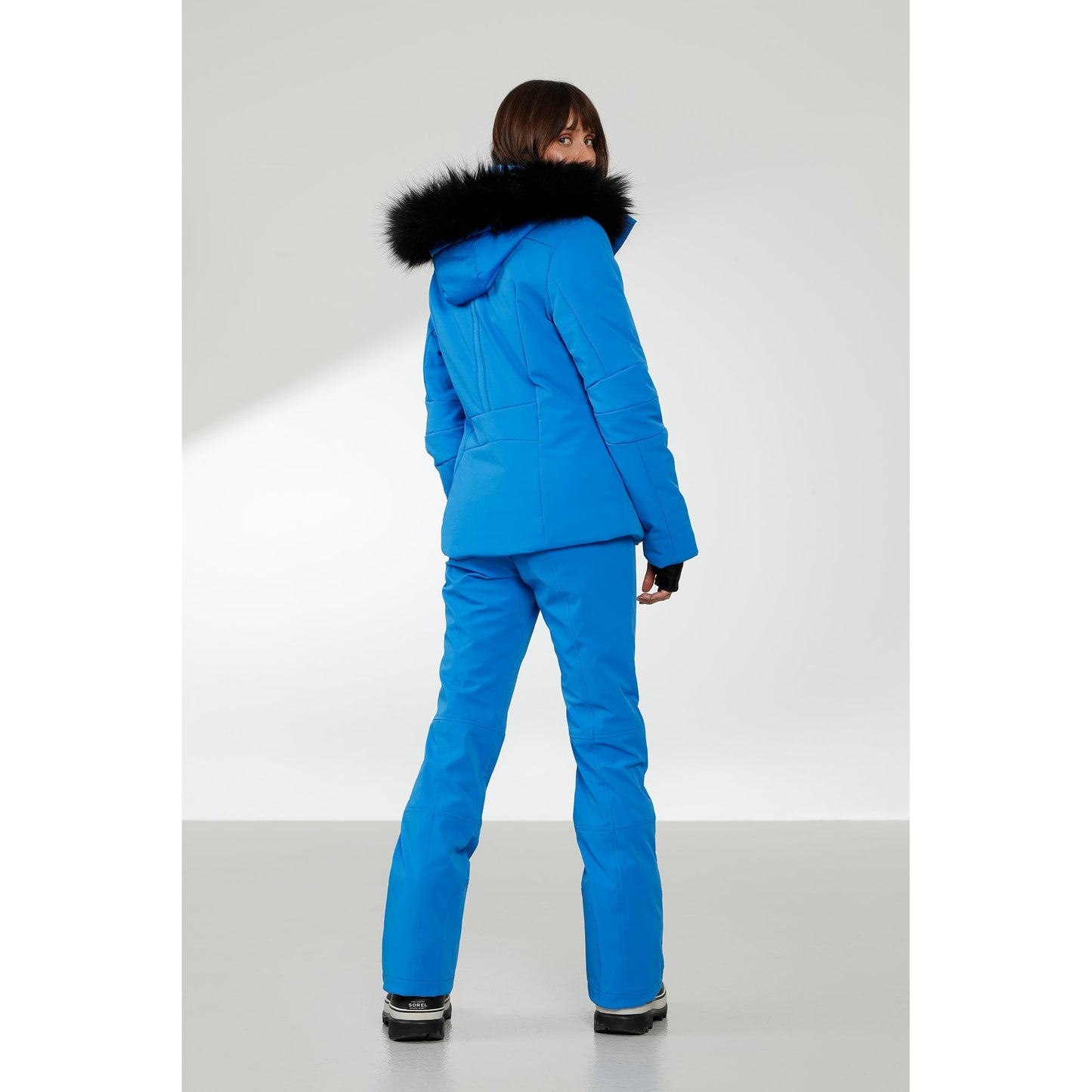 Women's Stretch Ski Jacket Aloe light Blue 0802