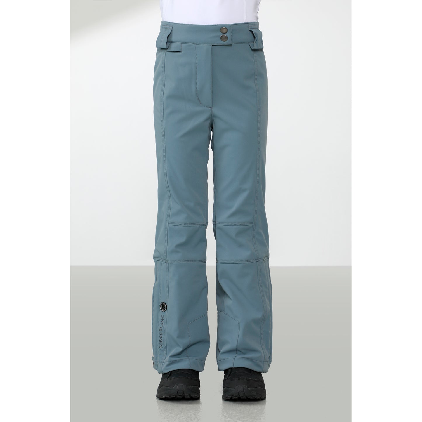 Poivre Blanc Junior Girl's slim stretch ski pant in Black 0820