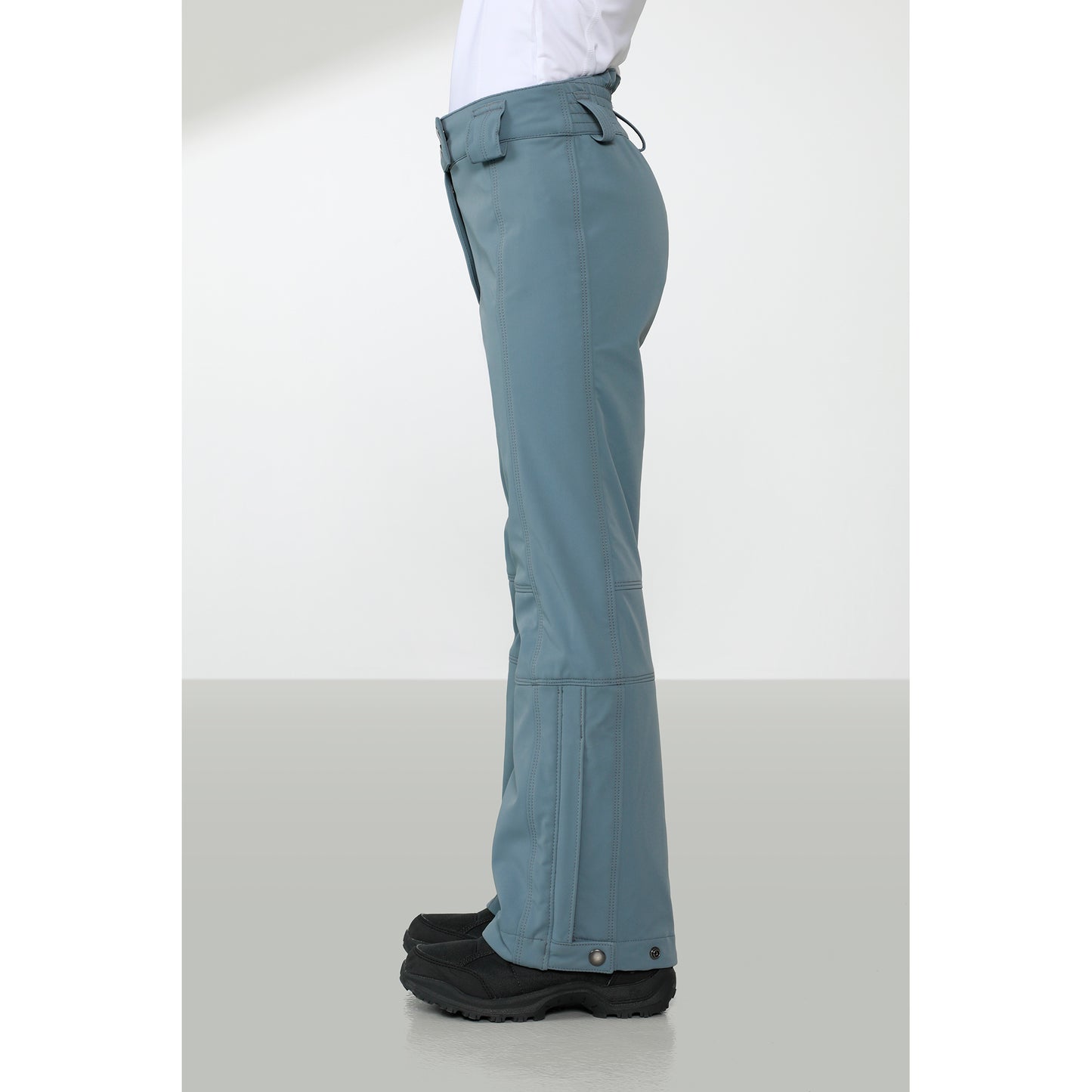 Poivre Blanc Junior Girl's slim stretch ski pant in Black 0820