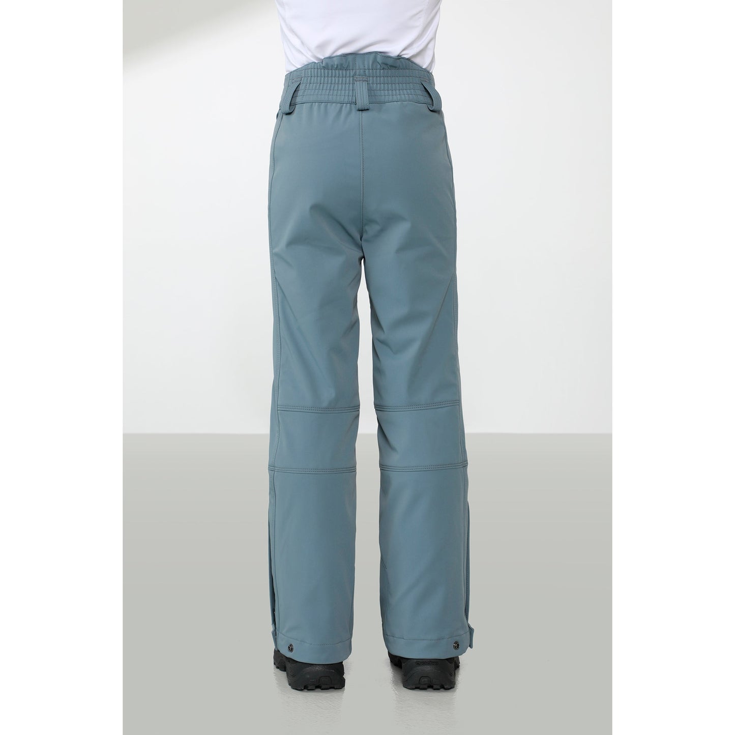 Poivre Blanc Junior Girl's slim stretch ski pant in White 0820