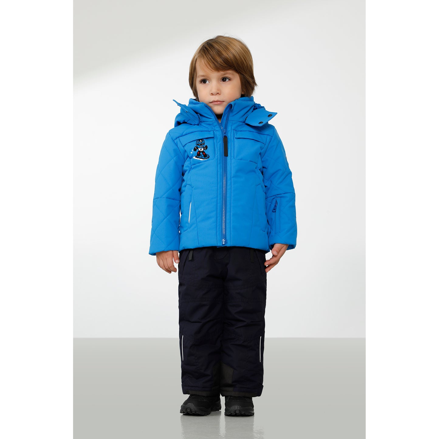 Poivre Blanc Baby Boy's Ski Jacket in Scarlet Red 0900
