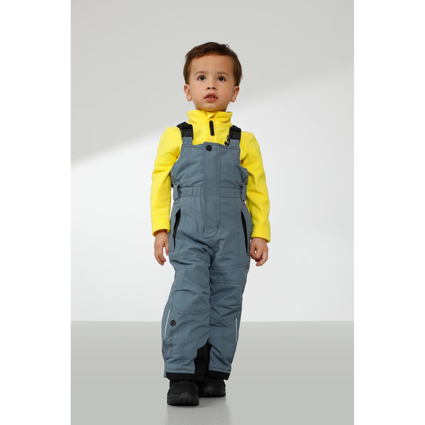 Poivre Blanc Baby Boy Ski Bib Pant in Scarlet Red 0924