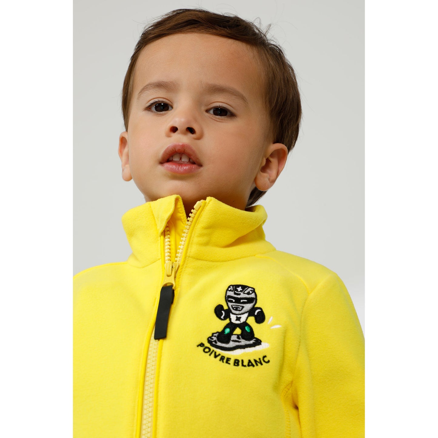 Poivre Blanc Baby Boy's Ski Micro Fleece Jacket in Scarlet Red 1510