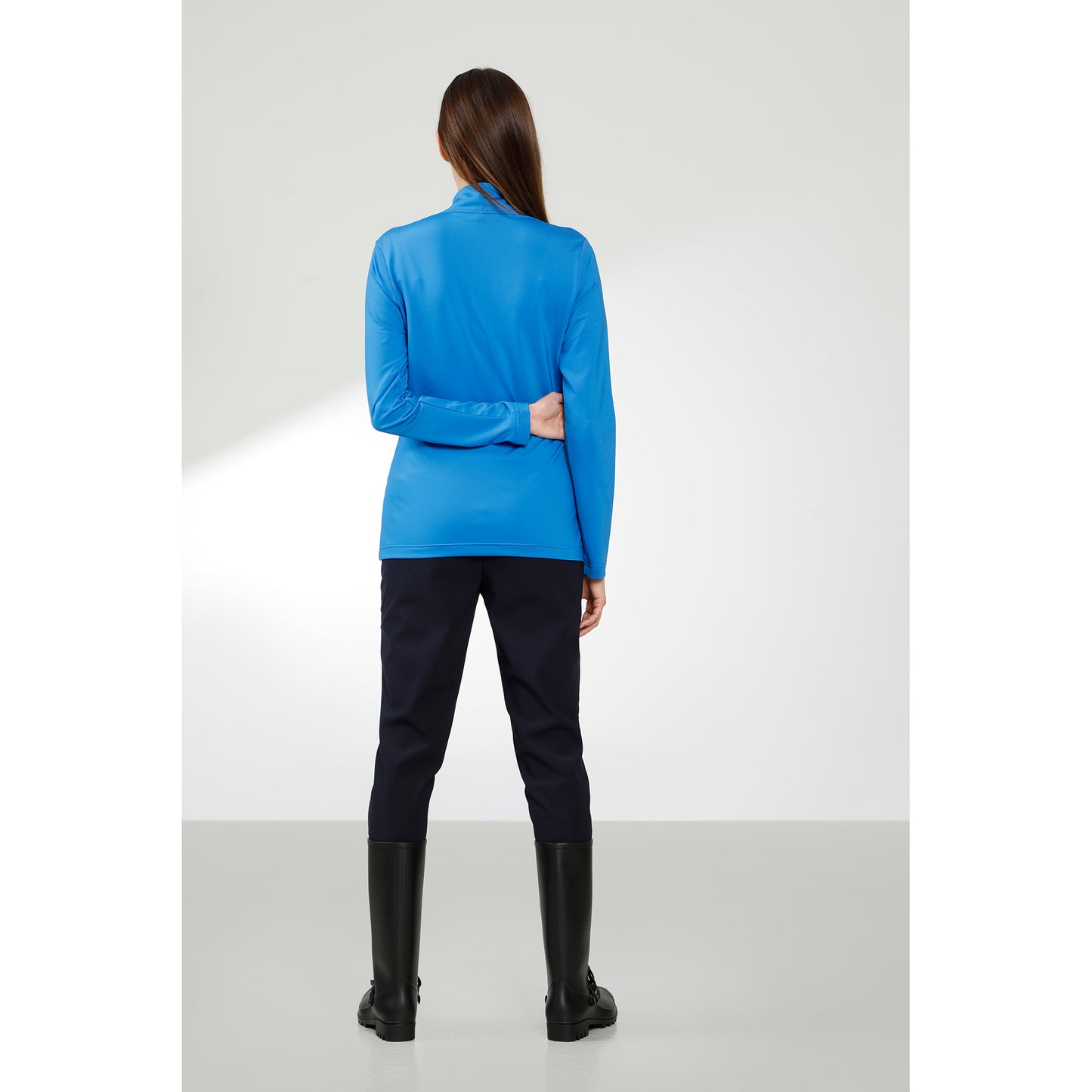 Poivre Blanc Women's Base/Mid Layer Leopard print in King Blue 1940