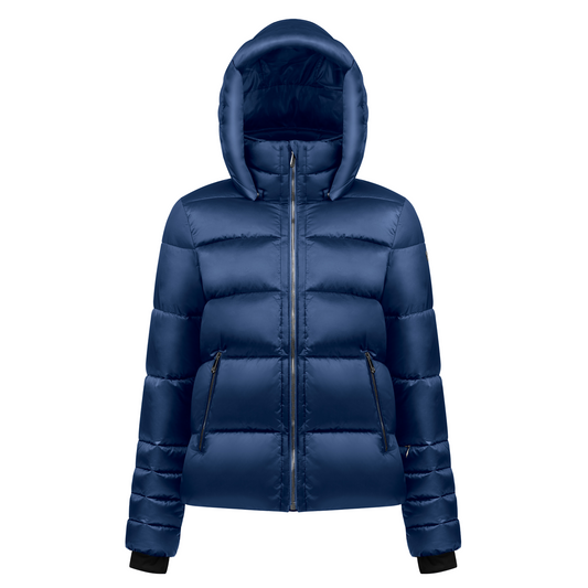 Synthetic Down Ski Jacket in Acid Blue 1201