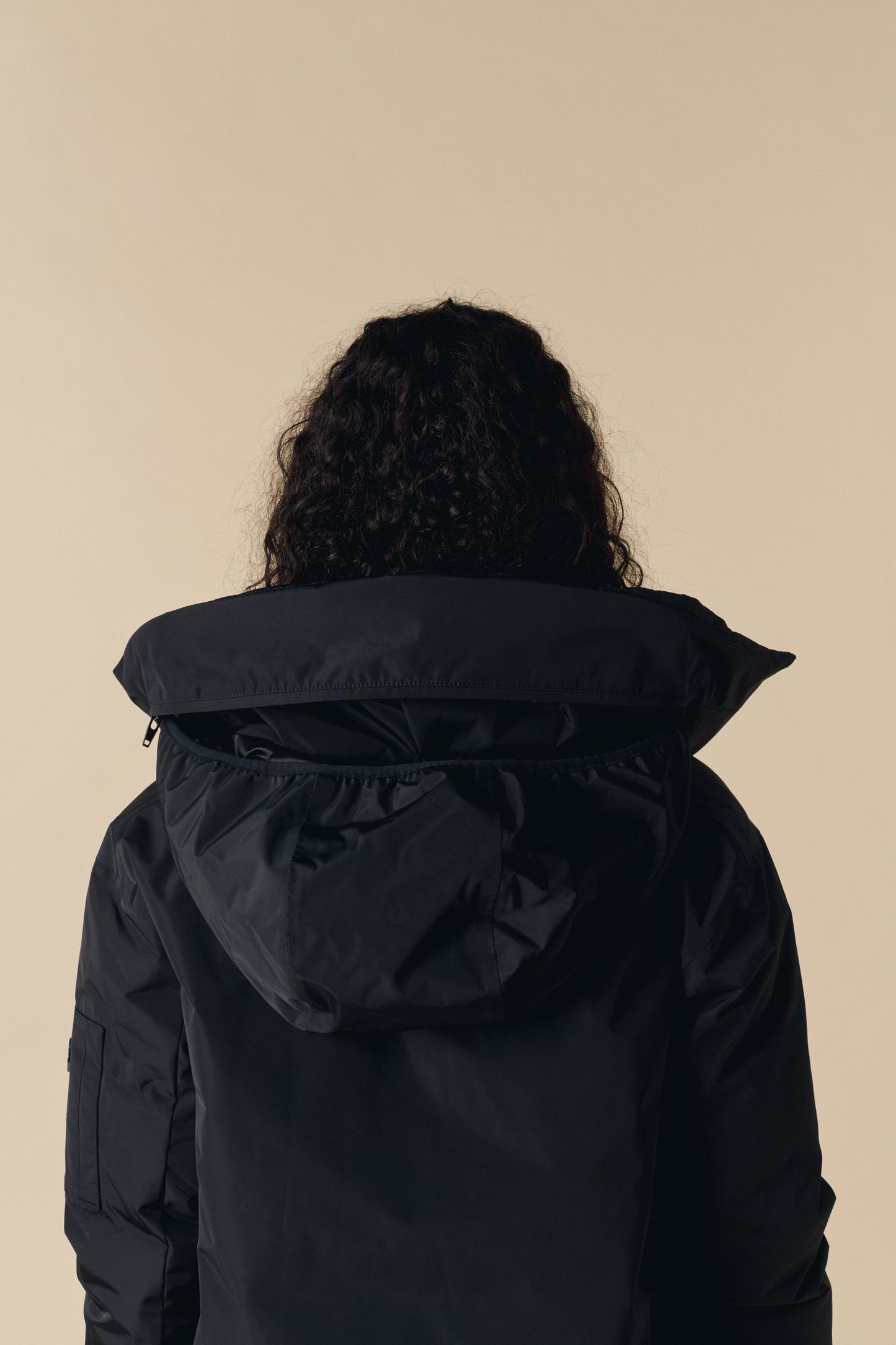 Women's Ski Flight Jacket in Black 1002