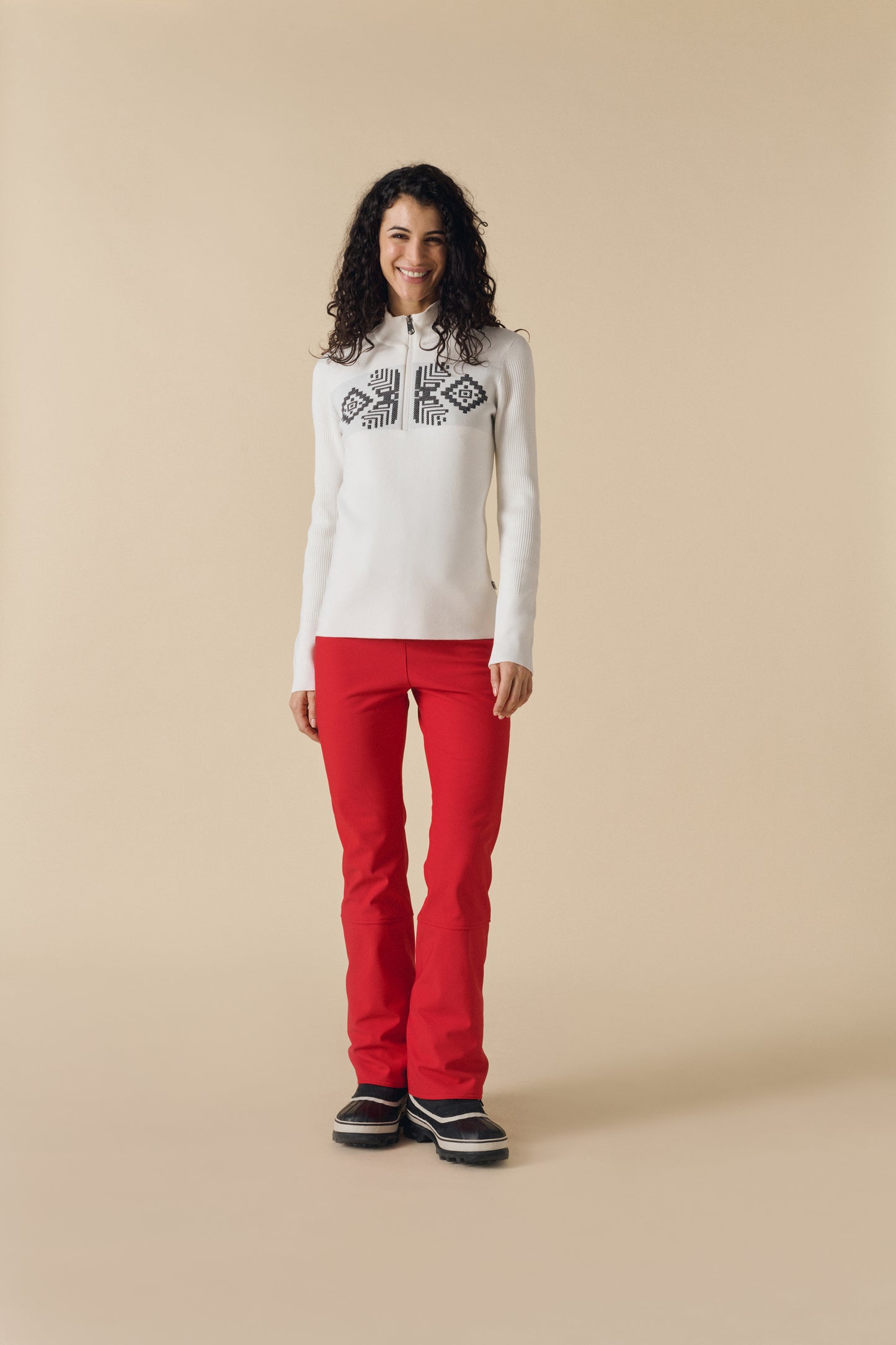 Poivre Blanc knit Sweater in White 3540 (3)