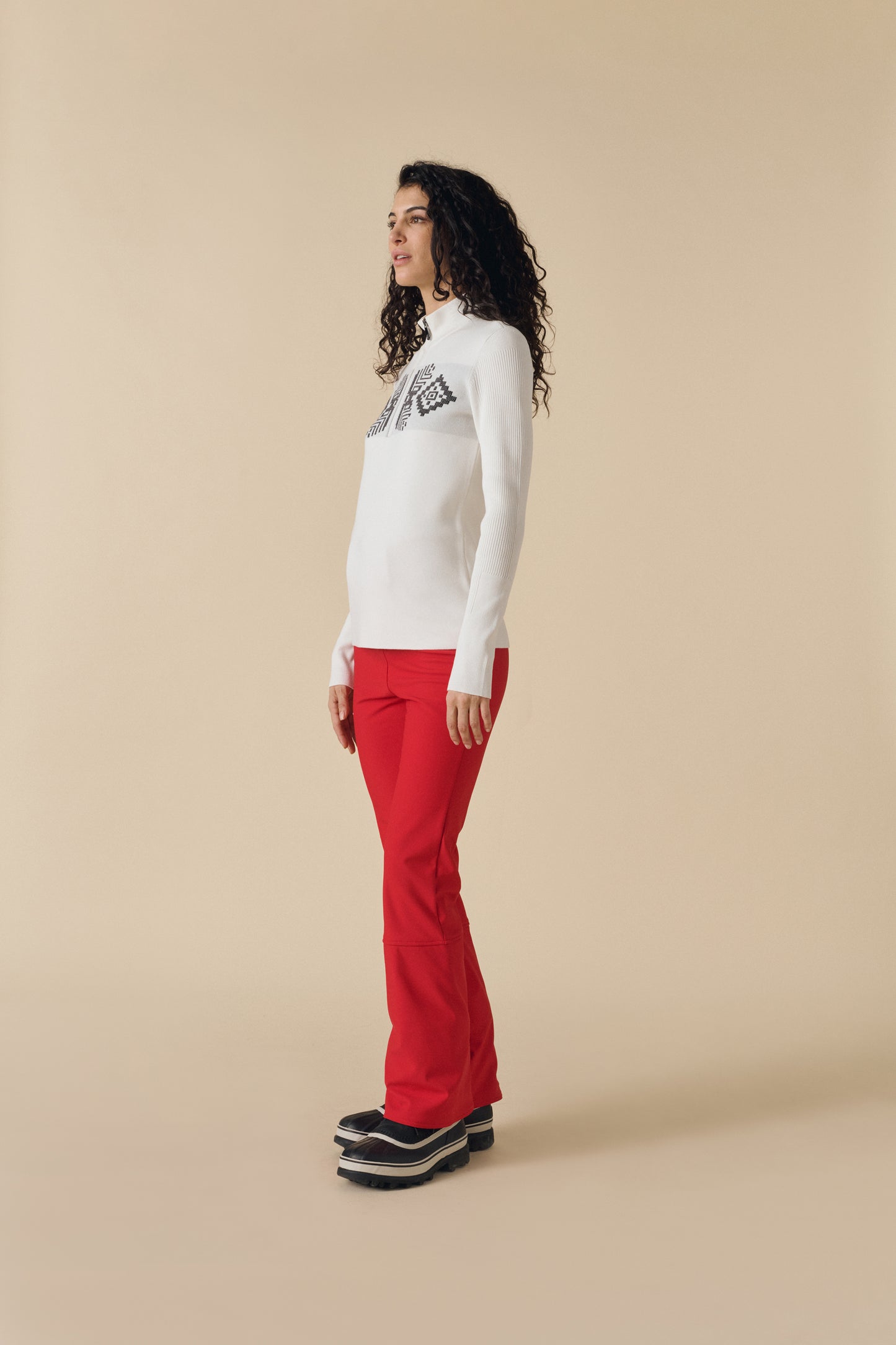 Poivre Blanc knit Sweater in White 3540 (3)