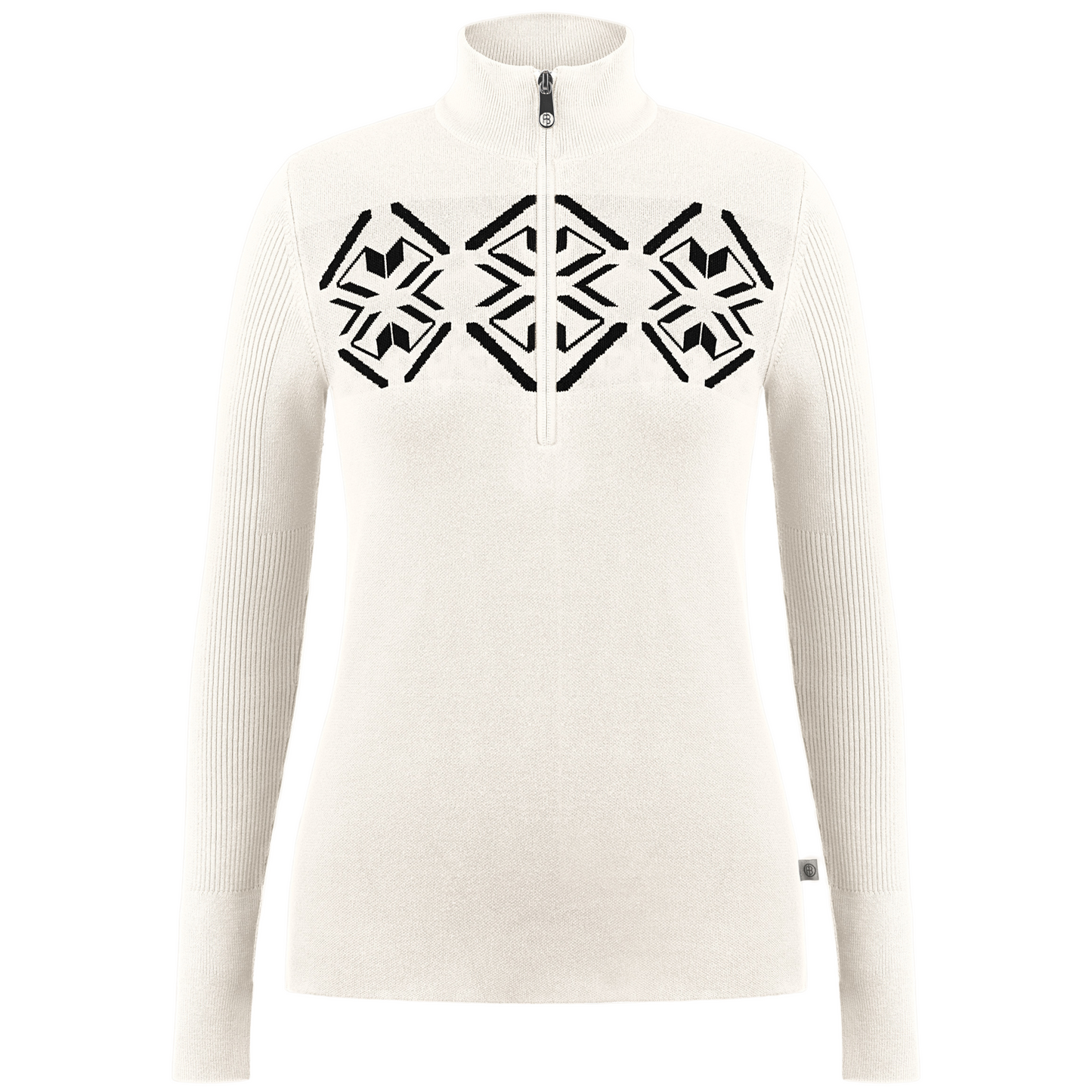 Poivre Blanc knit Sweater in White 3540 (2)