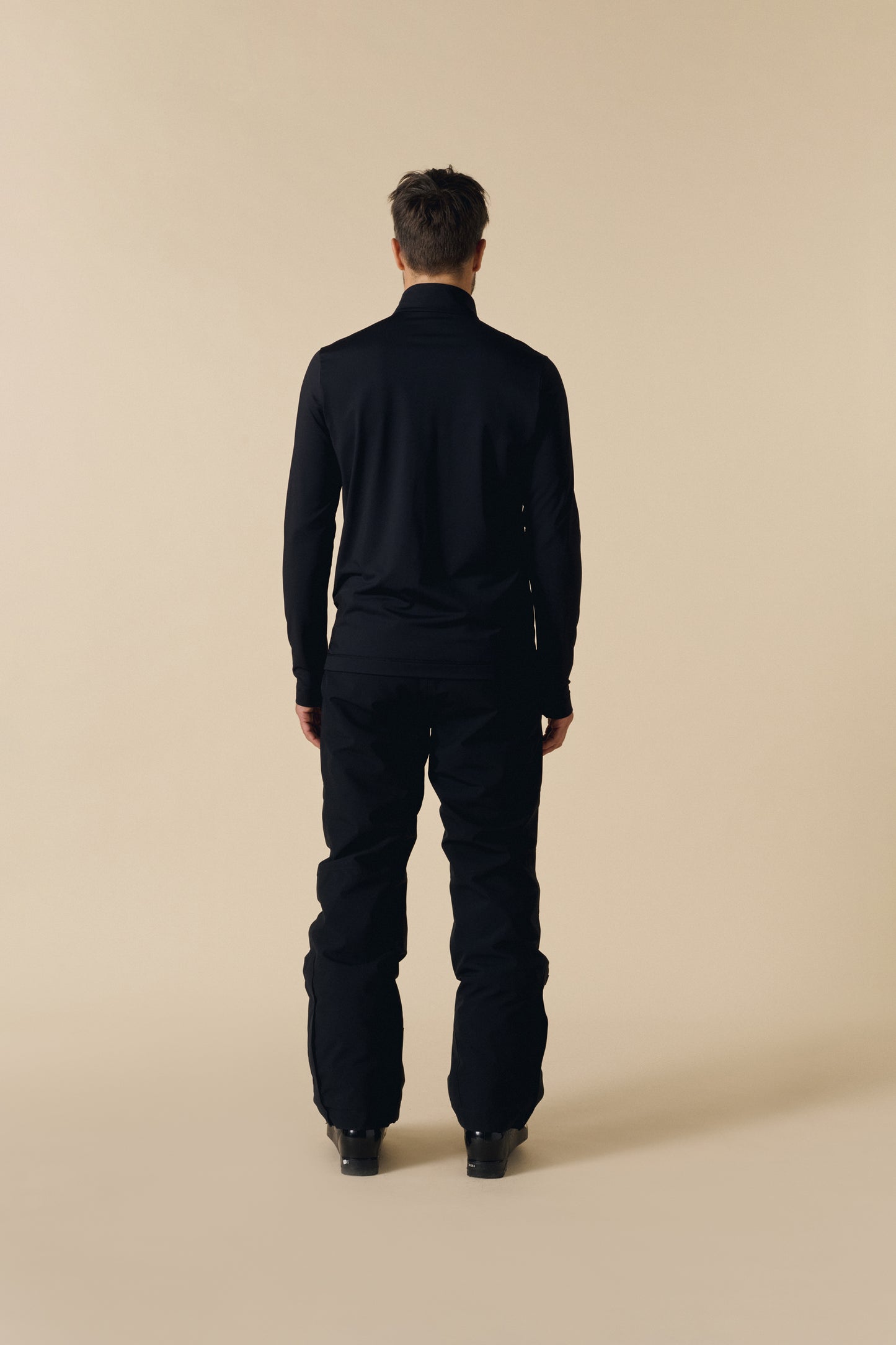 Men's Ski Mid Layer in Black