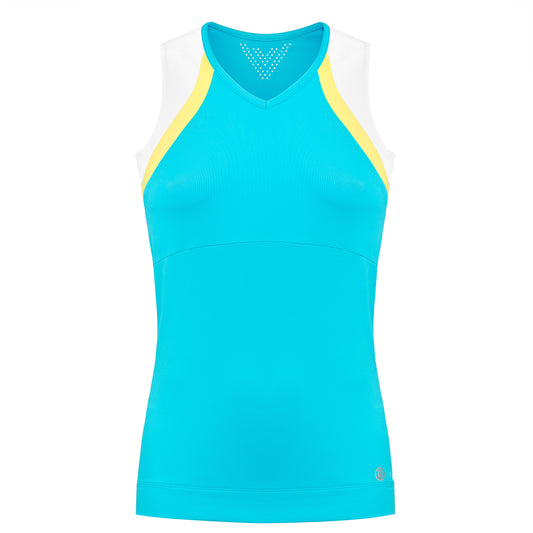 Women's Tennis / Padel Tank Top in Bora Bora Blue 4801