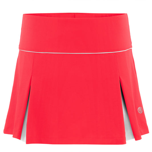 Poivre Blanc Ladies Tennis Skort 4829 in Spritz Red