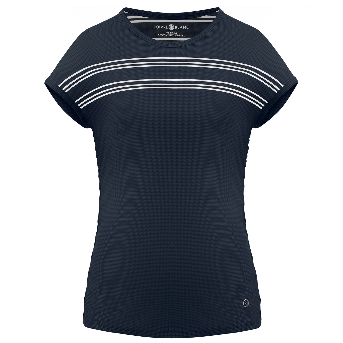 Women's Eco-Active Light capped sleeve T-shirt 2101 in Oxford Blue