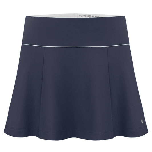 Women's Tennis Skort 4828 in Oxford Blue / White