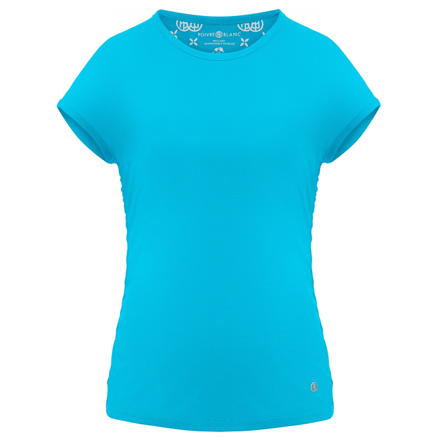 Women's Eco-Active Light capped sleeve T-shirt 2101 in Lagoon Blue