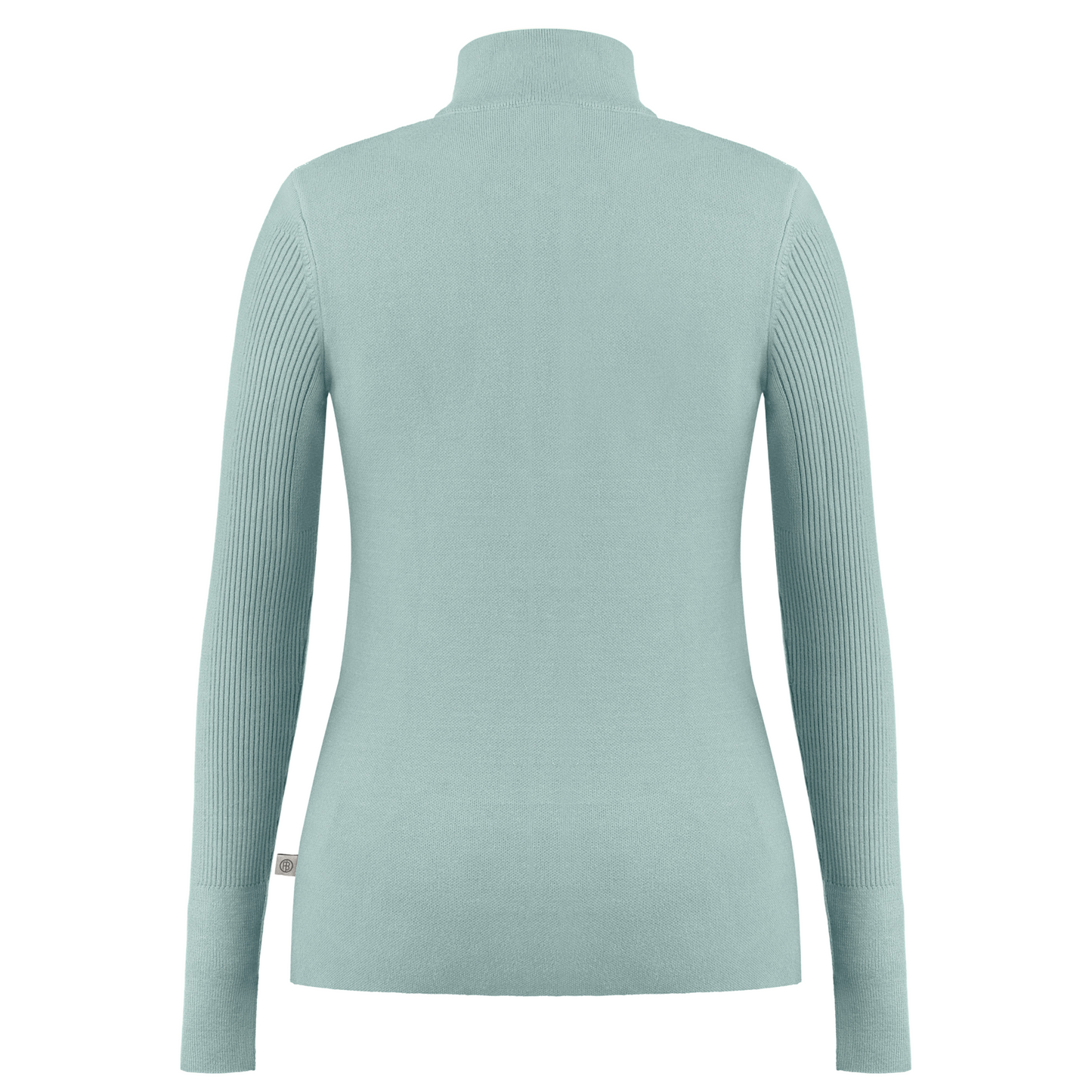 Poivre Blanc Women's knit Sweater in Aloe Blue 3540