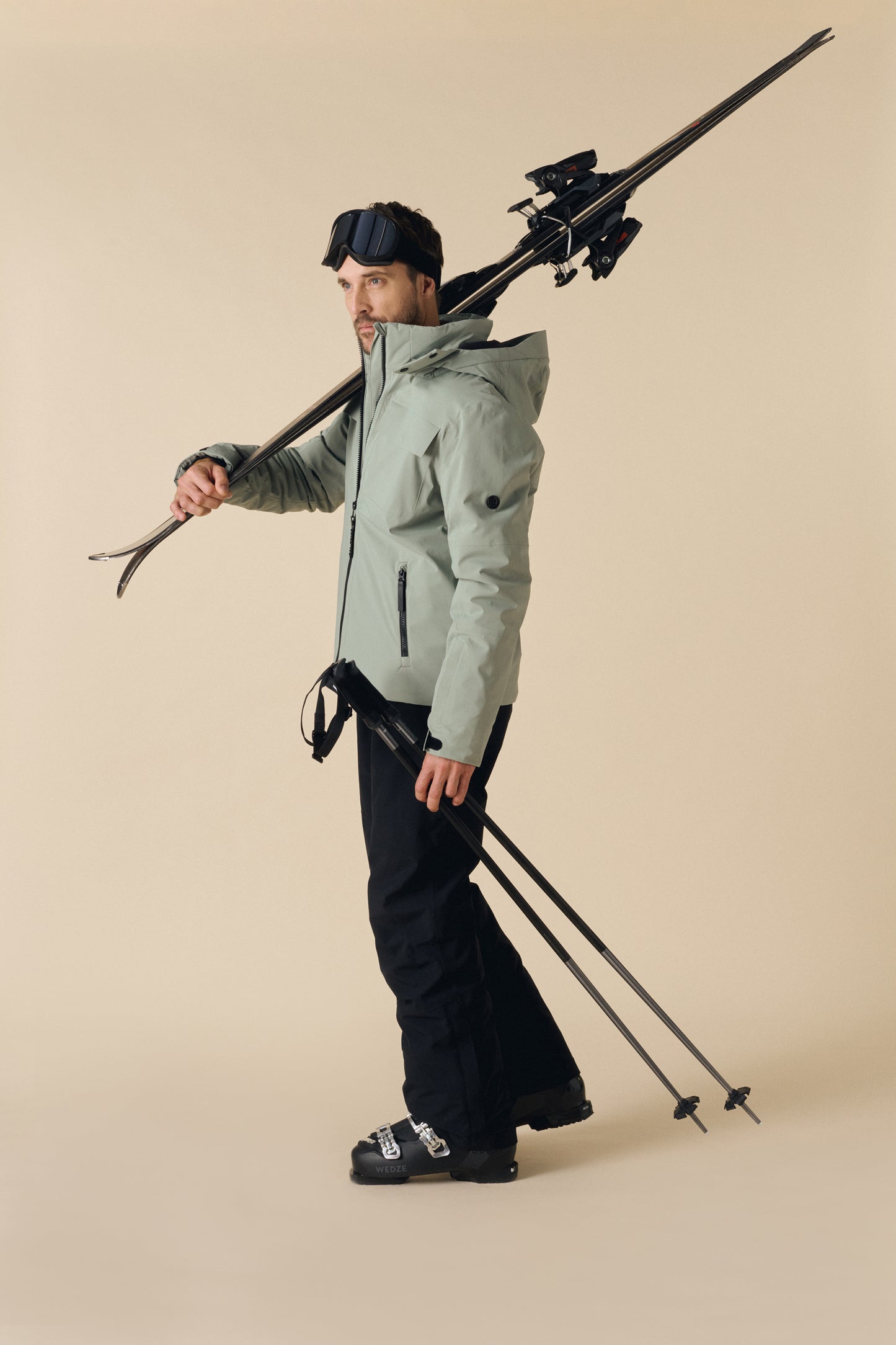 Men's Ski Jacket Clay Green