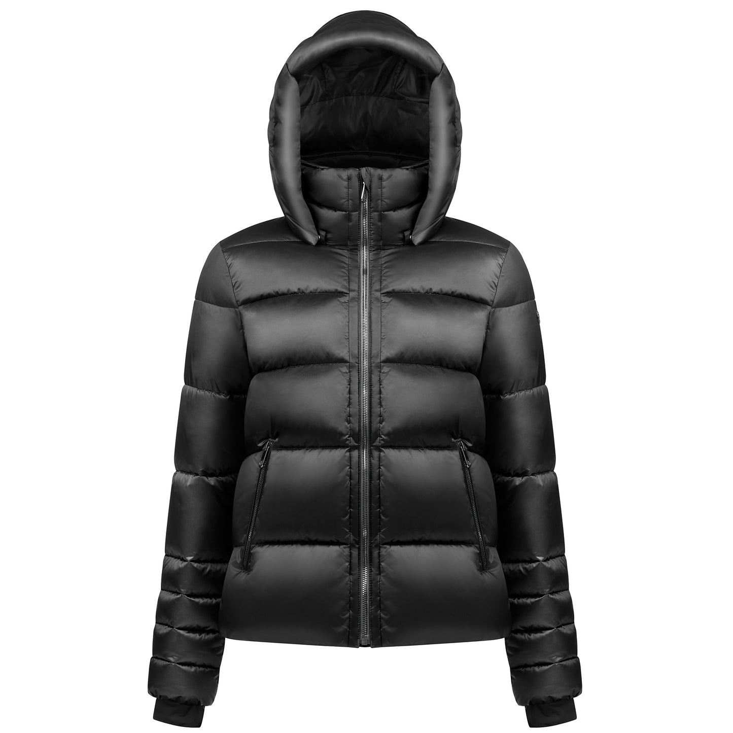 Synthetic Down Ski Jacket in Black 1201