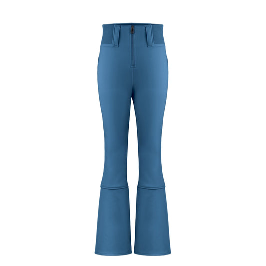 Poivre Blanc Women's soft shell stretch ski pants in Twilight Blue 1121 (Regular length)