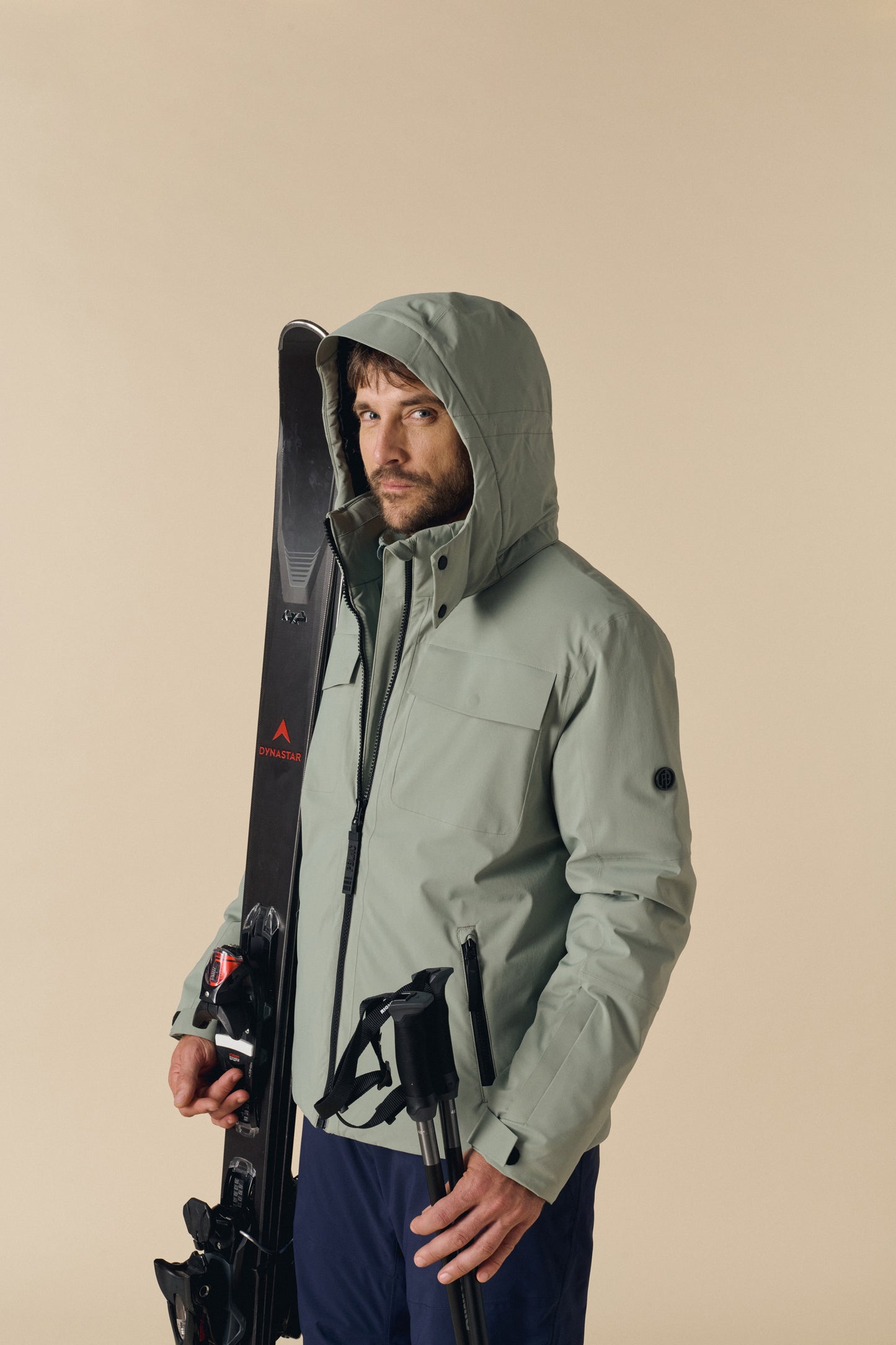 Men's Ski Jacket Clay Green