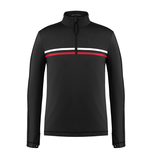 Men's Ski Mid Layer in Black