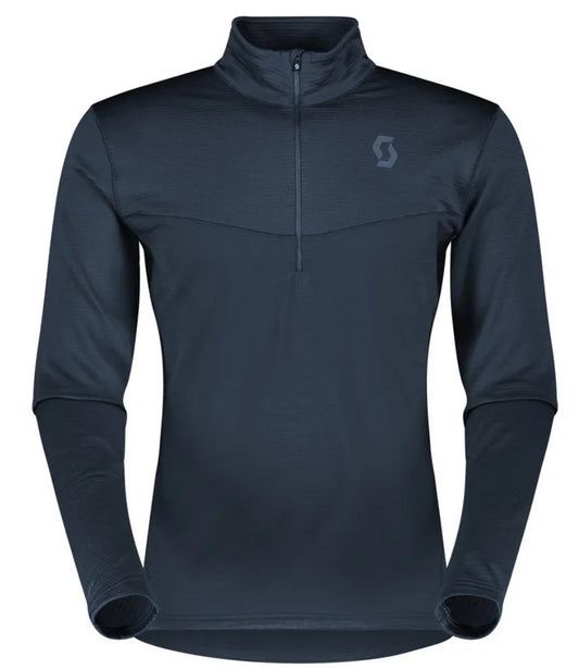 SCOTT PULLOVER DEFINED LIGHT DARK BLUE