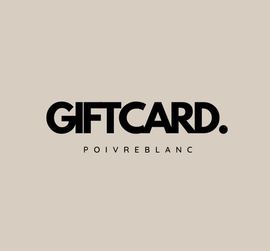 POIVRE BLANC GIFT CARD