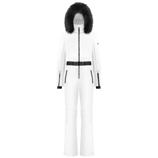 Poivre Blanc Women's all-in-one suit in White 0831