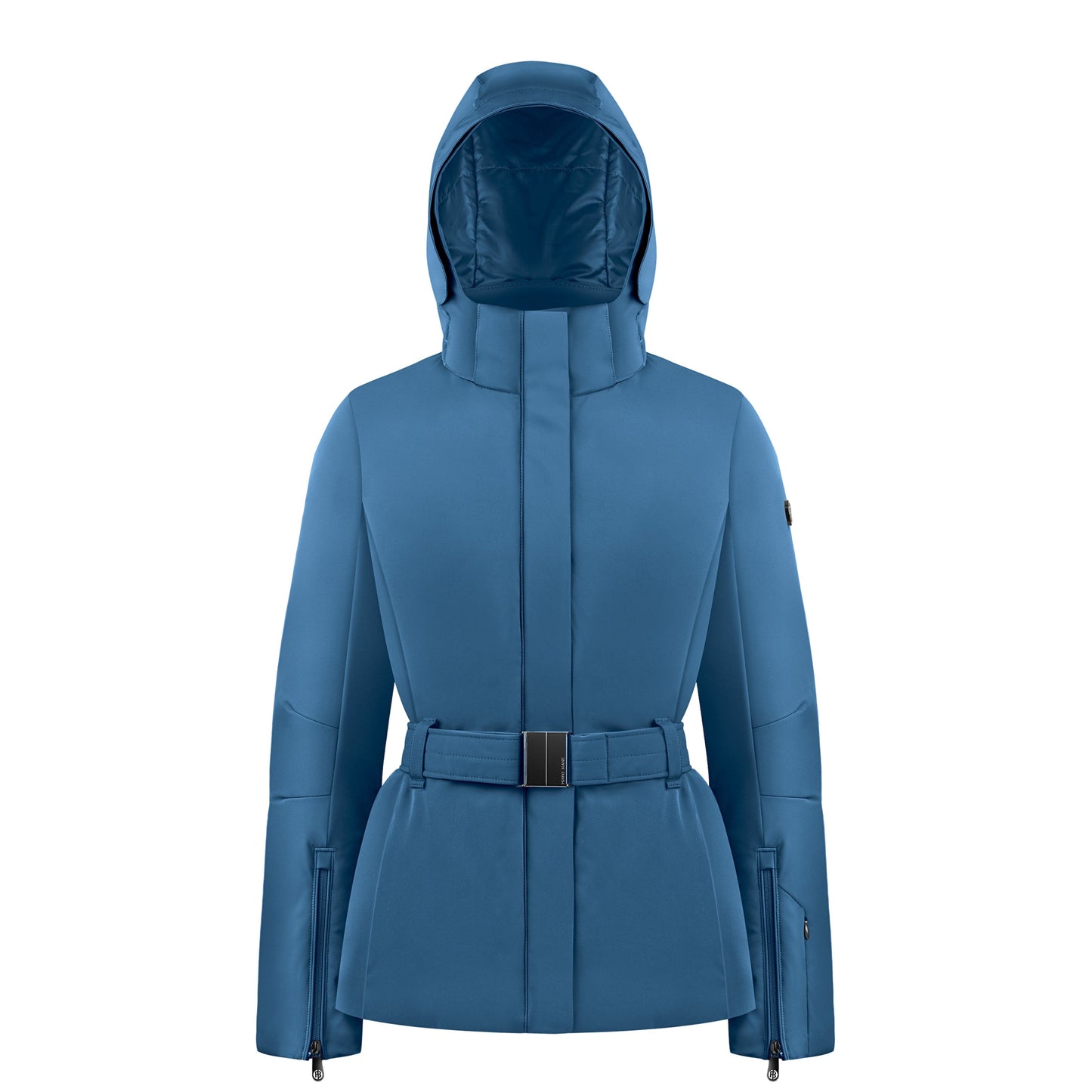 Poivre Blanc 0801 Stretch Ski Jacket with belt in Twilight Blue