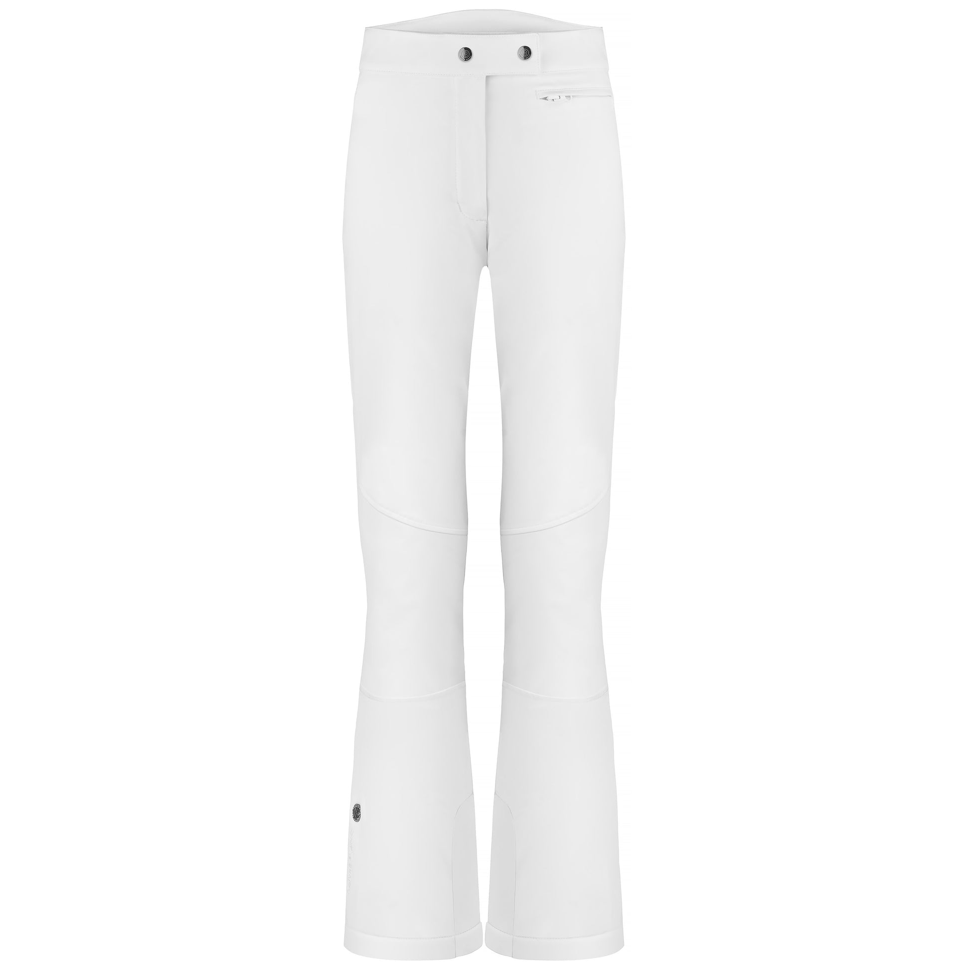 Poivre Blanc Women's Slim Stretch Insulated Pants in White 0821