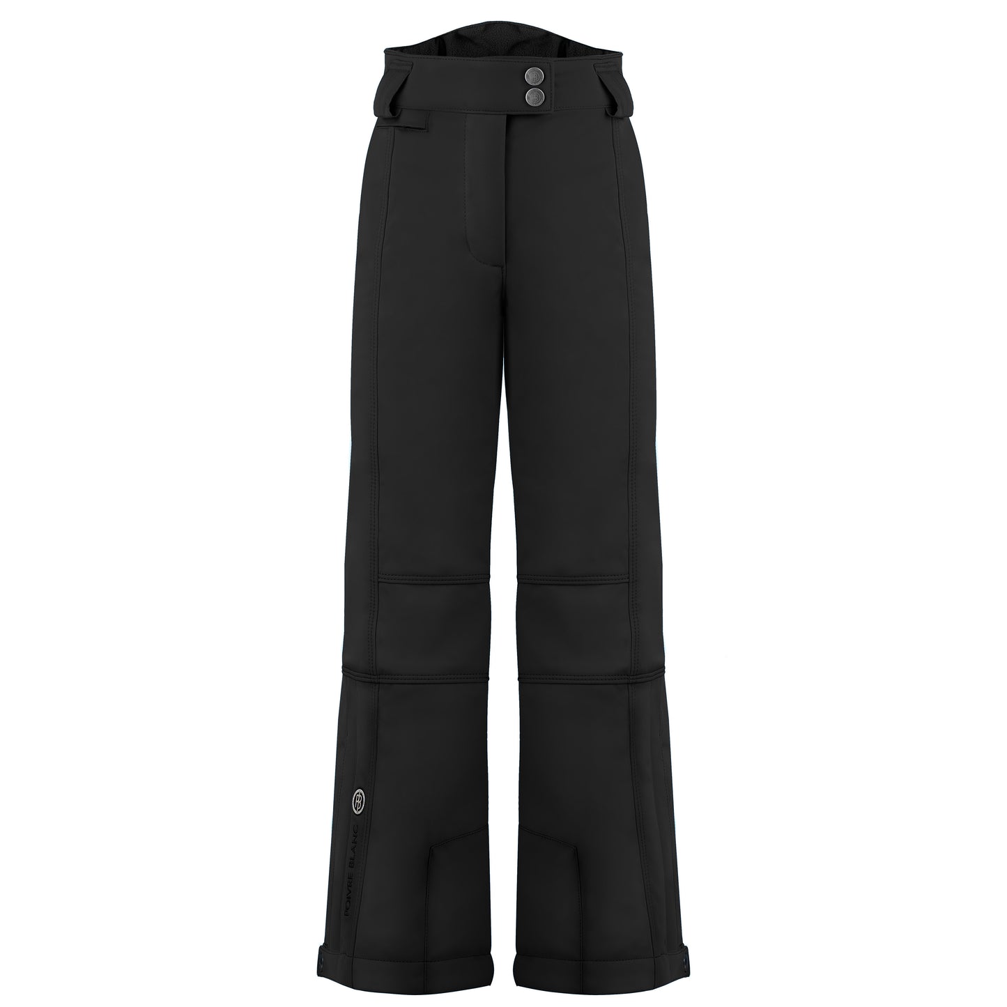 Poivre Blanc Junior Girl's slim stretch ski pant in Black 0820