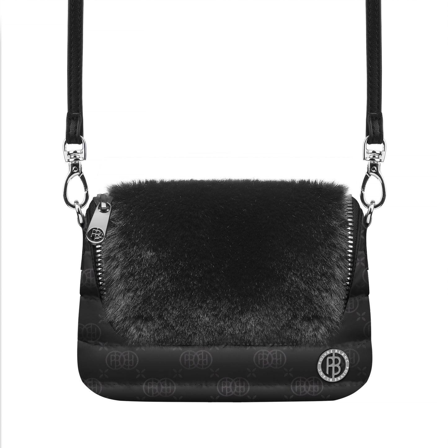 Poivre Blanc Belt Bag in Bubbly Black 9096