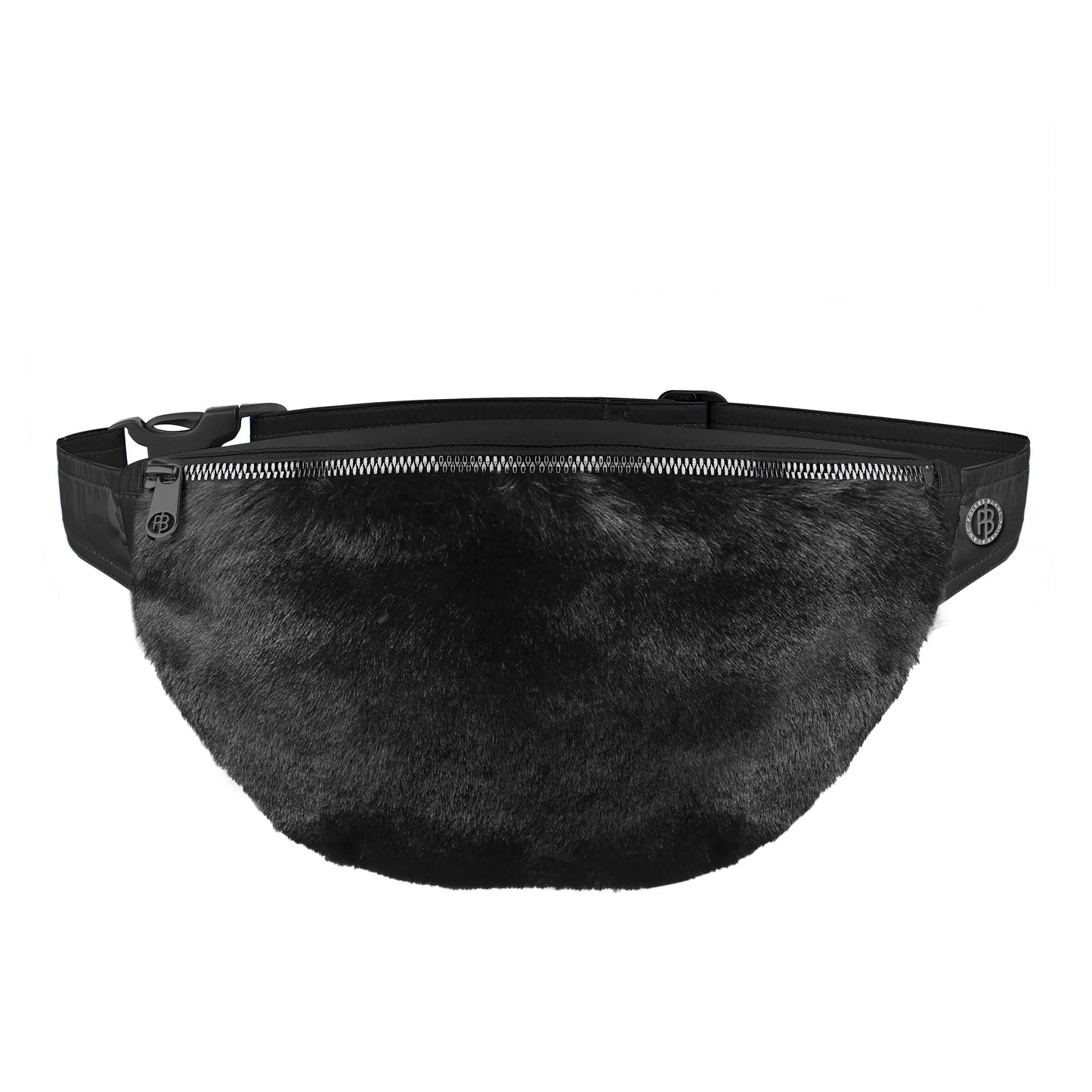 Poivre Blanc Bubbly waist bag in Black 9095